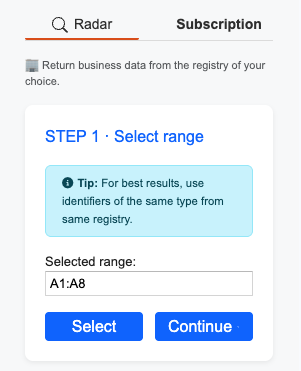 Registry Radar Screenshot